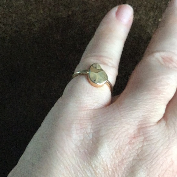 COS gold ring size 5 - Picture 4 of 4